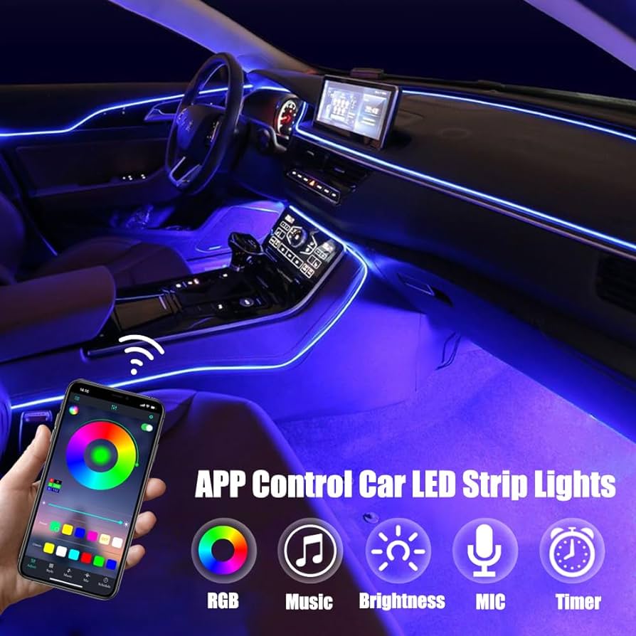 Car Magnetic LED Lights