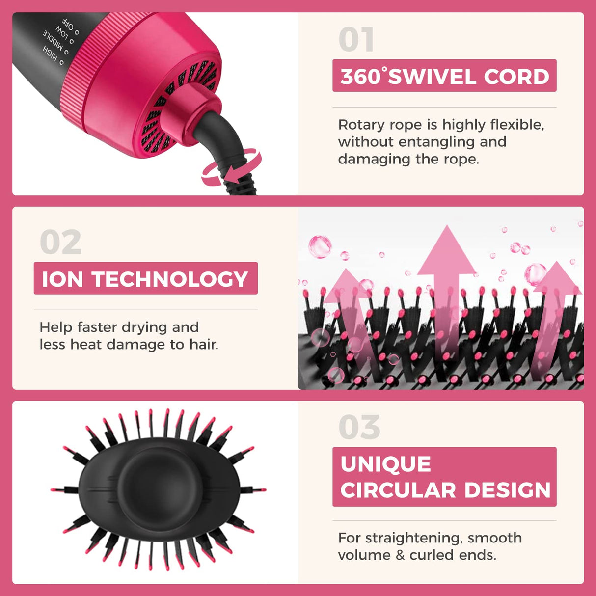 Hair Blower Volumizer