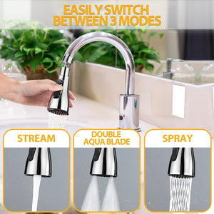 Pressurized 3-Modes Faucet