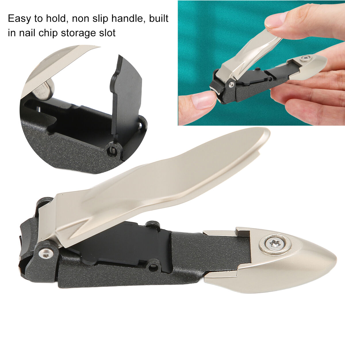Ultra Sharp Nail Clipper with Storage
