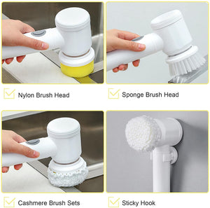 5 in 1 Electric cleaning brush